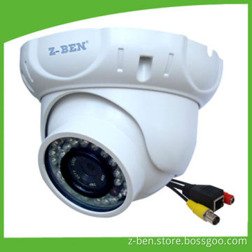 Megapixel IP Dome Camera with 1/4-inch CMOS Sensor, 1 Megapixel (Color)